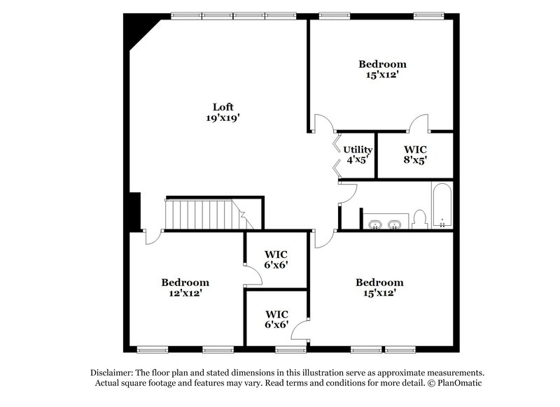 2,295/Mo, 10812 Middlebrook Ln Indianapolis, IN 46229 Floor Plan View 2