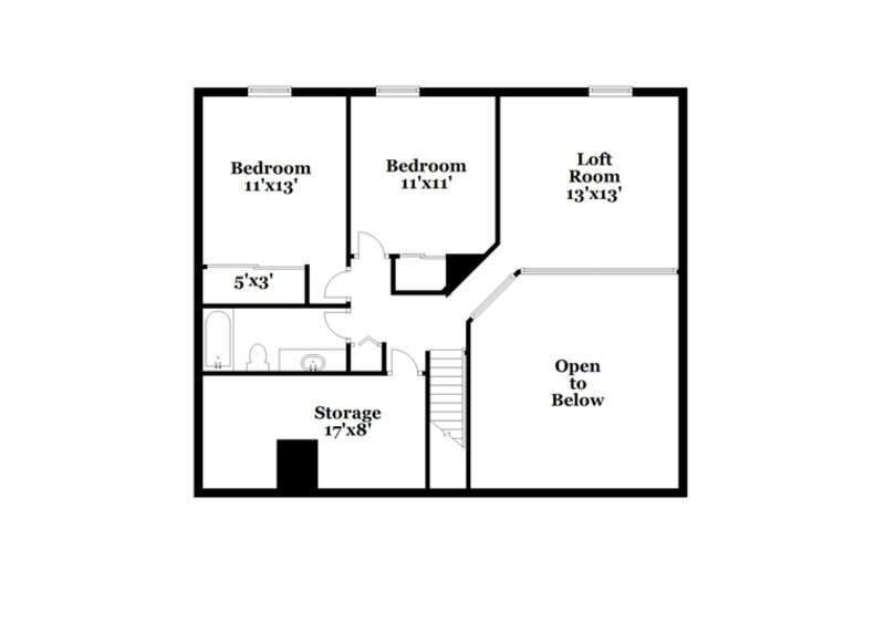1,810/Mo, 2962 Limber Pine Dr Whiteland, IN 46184 Floor Plan View 2