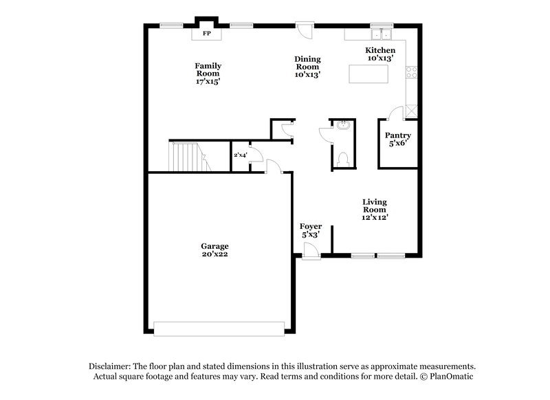 1,790/Mo, 1727 Buckeye Ct Greenwood, IN 46143 Floor Plan View