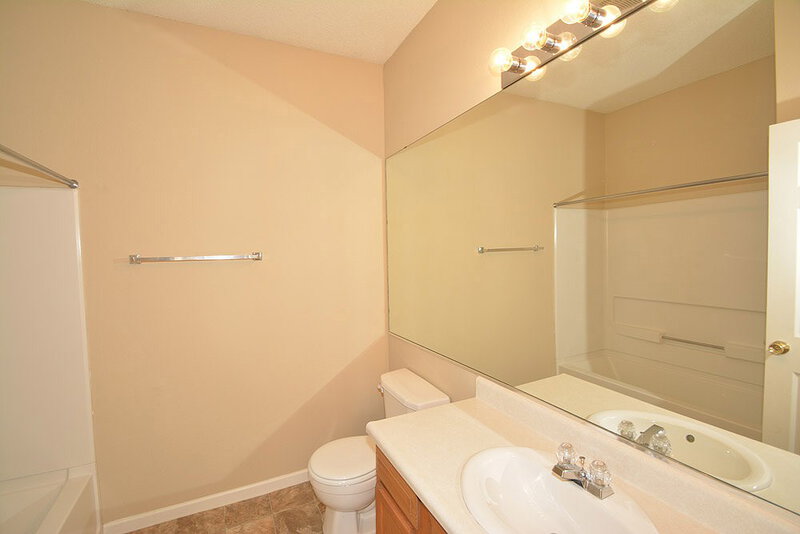 1,535/Mo, 4603 Whitham Ln Indianapolis, IN 46237 Master Bathroom View