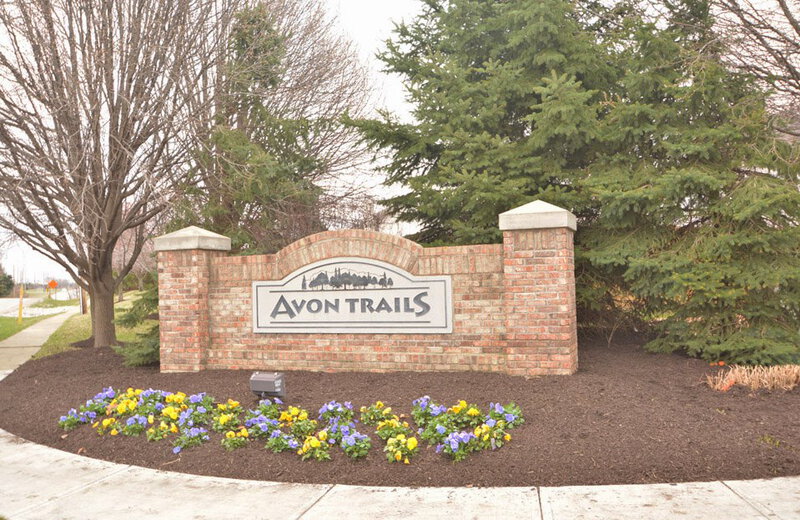 1,690/Mo, 9783 Trail Dr Avon, IN 46123 Community Entrance View
