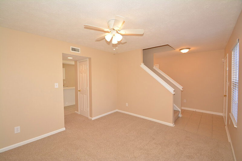 2,110/Mo, 3225 Weller Dr Indianapolis, IN 46268 Living Room View 2