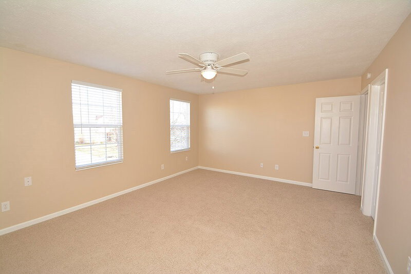 2,110/Mo, 3225 Weller Dr Indianapolis, IN 46268 Master Bedroom View 2
