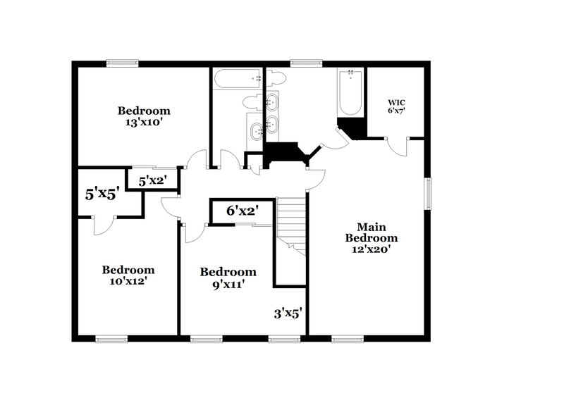 2,165/Mo, 13046 Messina Cir Fishers, IN 46038 Floor Plan View 2