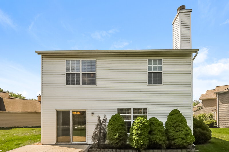 2,335/Mo, 4768 Beach Club Dr Westfield, IN 46062 Rear View