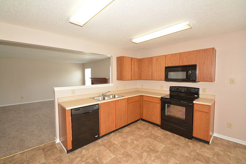 1,720/Mo, 8345 Wheatfield Dr Camby, IN 46113 Kitchen View 2