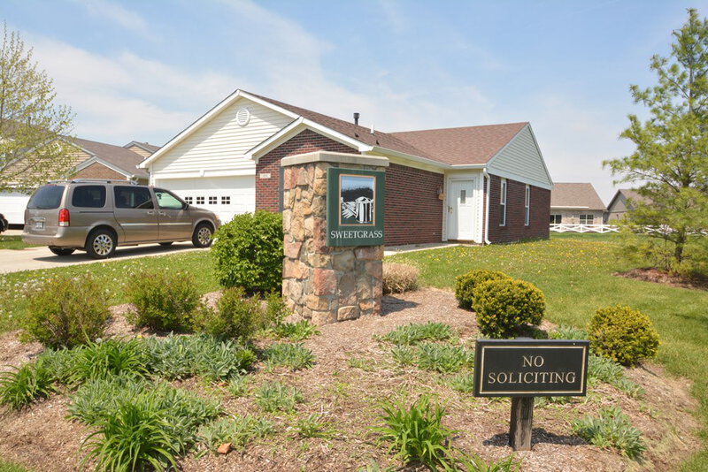 1,735/Mo, 777 Wheatgrass Dr Greenwood, IN 46143 Community Entrance View