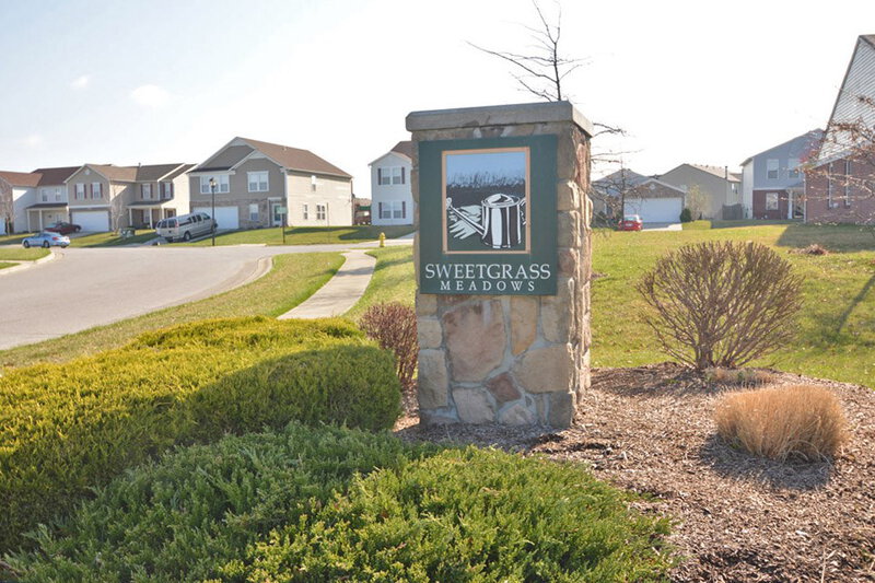 1,420/Mo, 911 Bentgrass Dr Greenwood, IN 46143 Community Entrance View