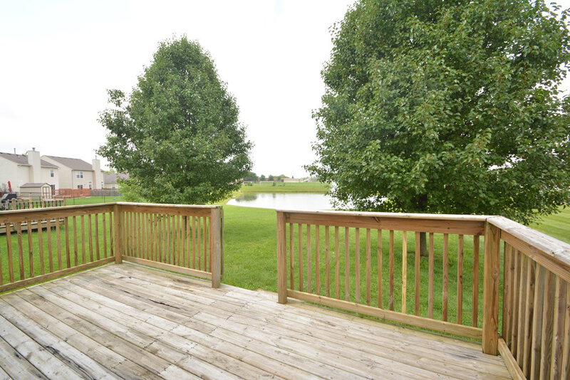 1,705/Mo, 8010 Whitaker Valley Blvd Indianapolis, IN 46237 Deck View