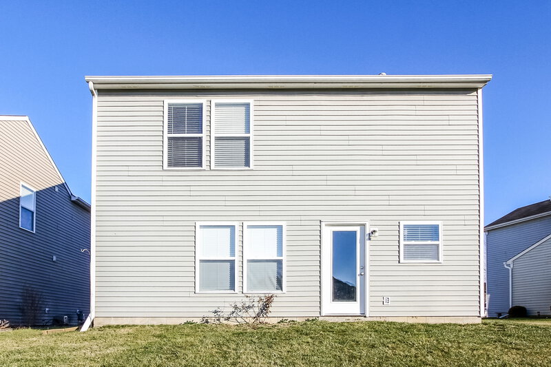 1,790/Mo, 7926 Hydrangea Ct Camby, IN 46113 Rear View
