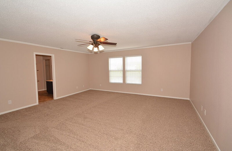 1,830/Mo, 10402 Fairmont Ln Indianapolis, IN 46234 Master Bedroom View