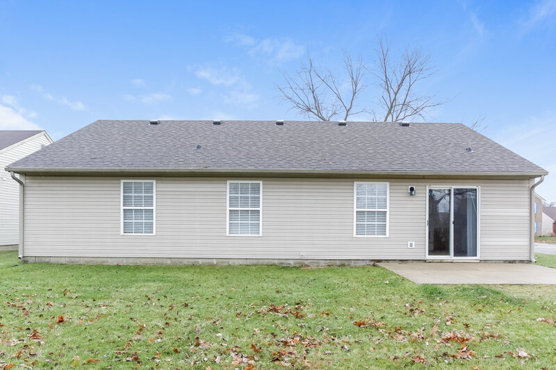 1,615/Mo, 8144 Amarillo Dr Indianapolis, IN 46237 Rear View