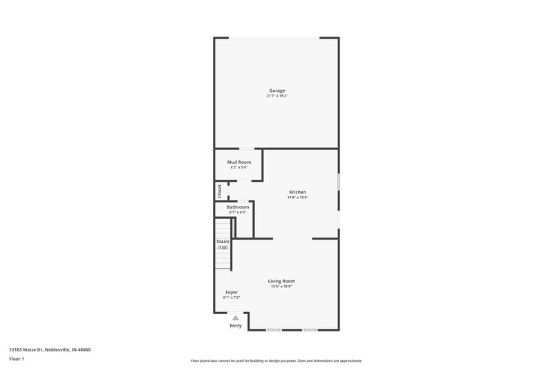 1,790/Mo, 12163 Maize Dr Noblesville, IN 46060 Floor Plan View 2