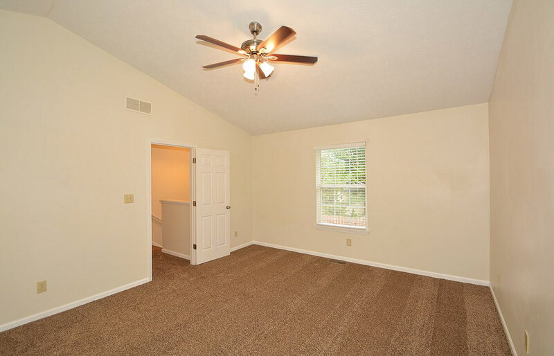 1,925/Mo, 8342 Country Charm Dr Indianapolis, IN 46234 Master Bedroom View