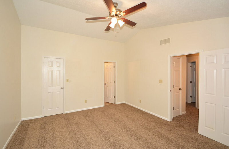1,925/Mo, 8342 Country Charm Dr Indianapolis, IN 46234 Master Bedroom View 2