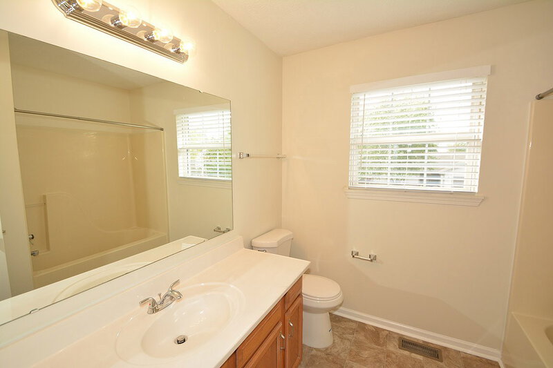 1,925/Mo, 8342 Country Charm Dr Indianapolis, IN 46234 Master Bathroom View