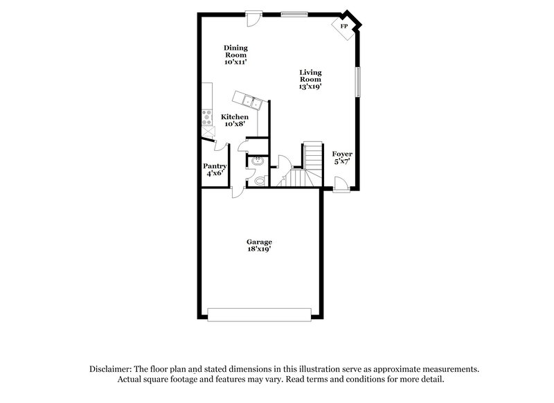 1,900/Mo, 16804 Lowell Dr Noblesville, IN 46060 Floor Plan View