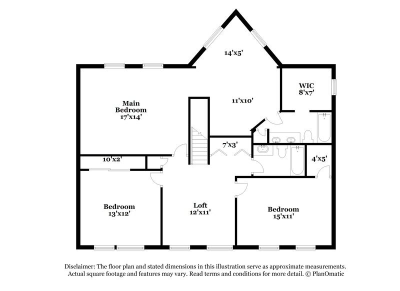 2,165/Mo, 10841 Zimmerman Ln Indianapolis, IN 46231 Floor Plan View