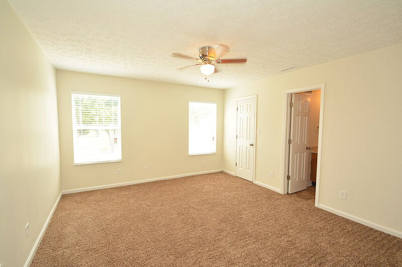 1,520/Mo, 5317 Thompson Park Blvd Indianapolis, IN 46237 Master Bedroom View