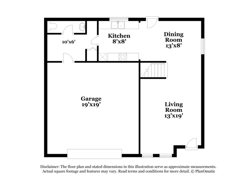 1,625/Mo, 1532 Pencross Ln Greenwood, IN 46143 Floor Plan View