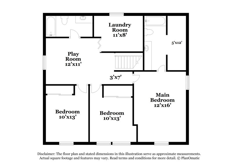 1,625/Mo, 1532 Pencross Ln Greenwood, IN 46143 Floor Plan View 2