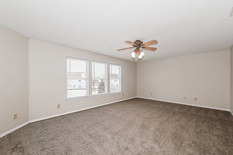 2,575/Mo, 5636 N Littleton Dr McCordsville, IN 46055 Main Bedroom View