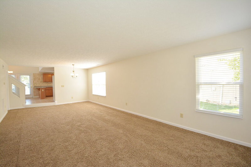 2,150/Mo, 13019 Quarterback Ln Fishers, IN 46037 Living Dining Room View
