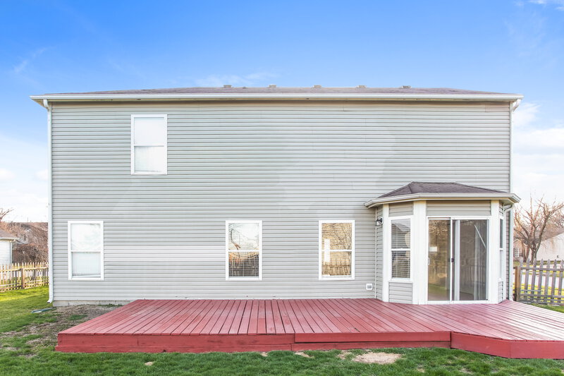 2,505/Mo, 11940 Jesterwood Dr Fishers, IN 46037 Rear View