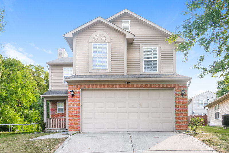 1,650/Mo, 7611 Buck Run Ct Indianapolis, IN 46217 External View
