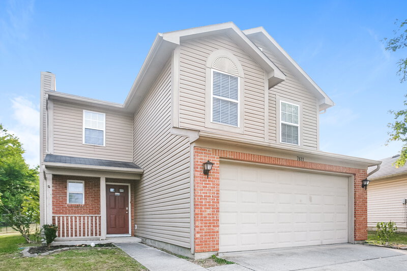 1,650/Mo, 7611 Buck Run Ct Indianapolis, IN 46217 Front View