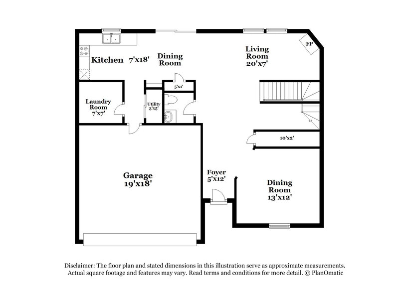 1,950/Mo, 3151 Limber Pine Dr Whiteland, IN 46184 Floor Plan View