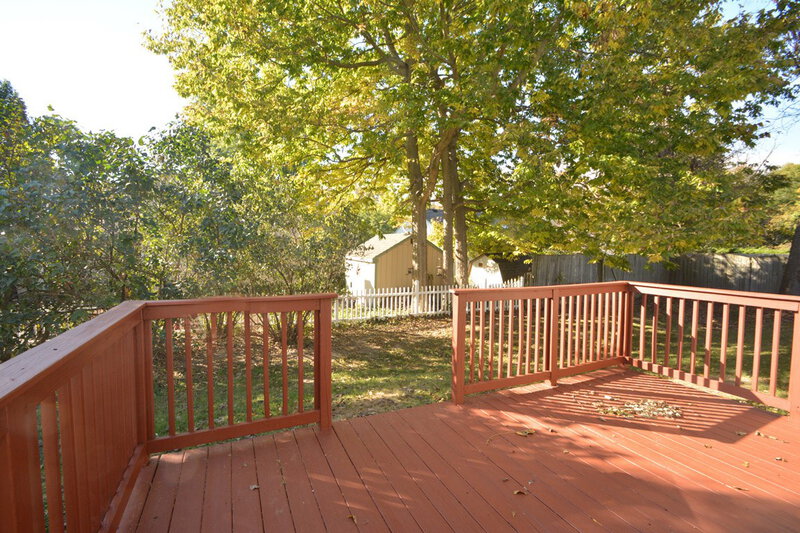 1,270/Mo, 8419 Country Charm Dr Indianapolis, IN 46234 Deck View