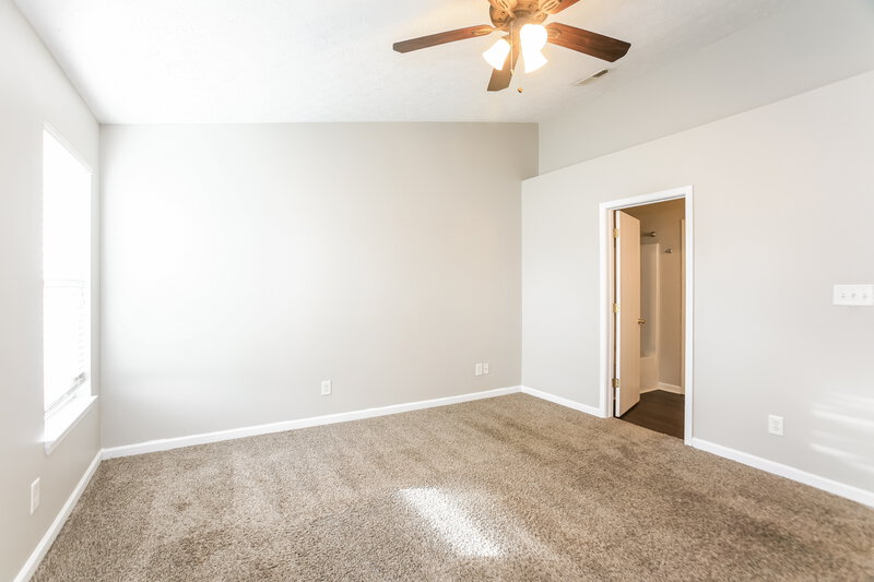 2,155/Mo, 1083 Pine Ridge Way Brownsburg, IN 46112 Main Bedroom View 2