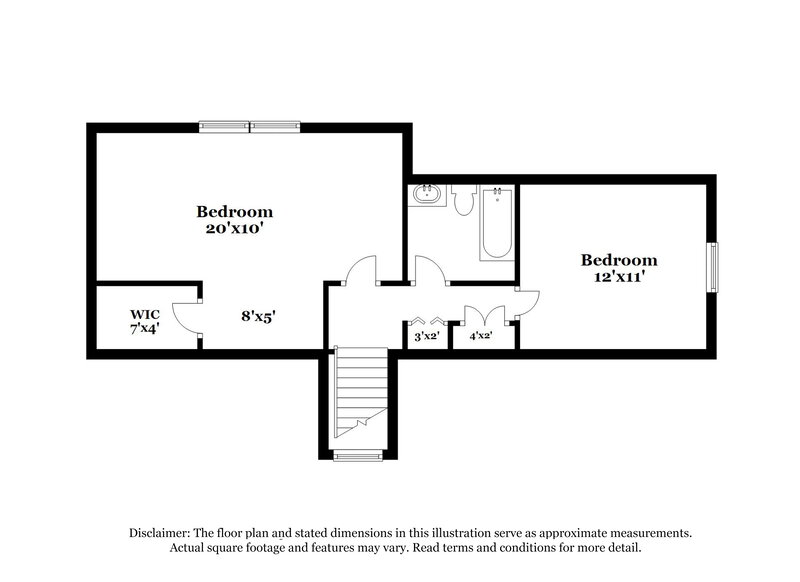 2,020/Mo, 2917 Sunnyfield Ct Indianapolis, IN 46228 Floor Plan View 2
