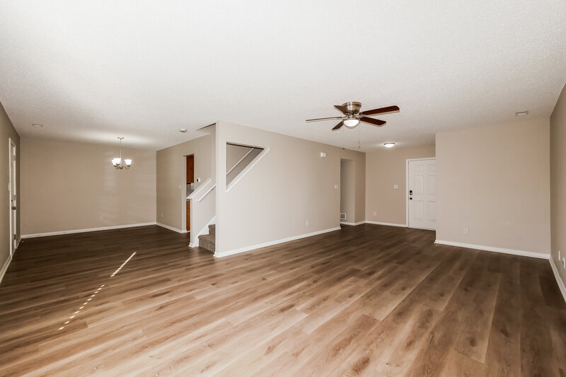 1,830/Mo, 3644 Whistlewood Ln Indianapolis, IN 46239 Living Room View 3