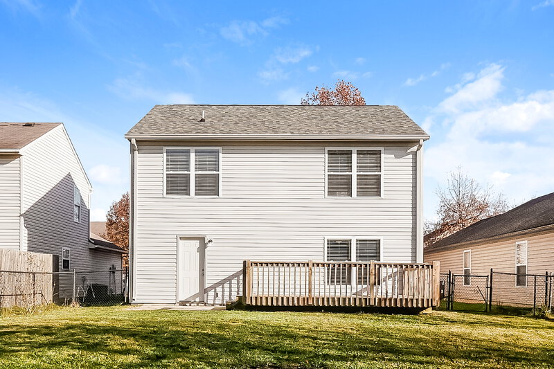 1,830/Mo, 3644 Whistlewood Ln Indianapolis, IN 46239 Rear View