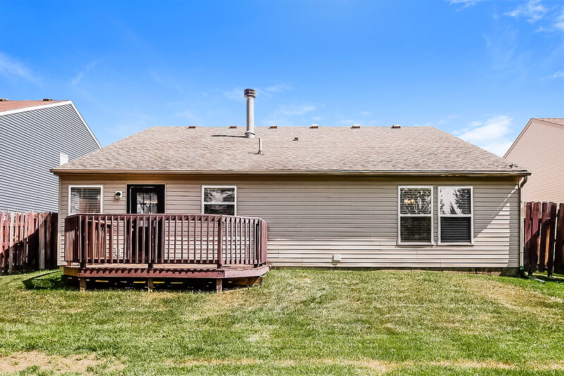2,400/Mo, 10236 Hatherley Way Fishers, IN 46037 Rear View