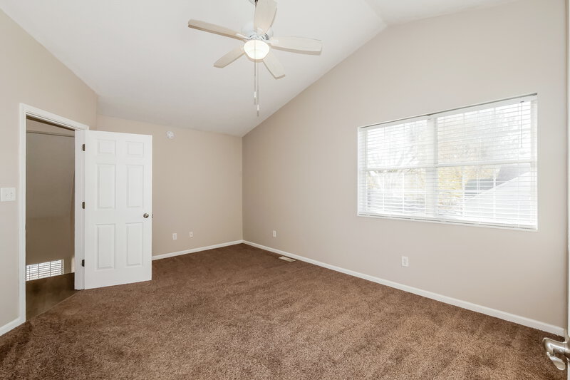 1,740/Mo, 4424 Cardamon Ct Indianapolis, IN 46237 Main Bedroom View 2