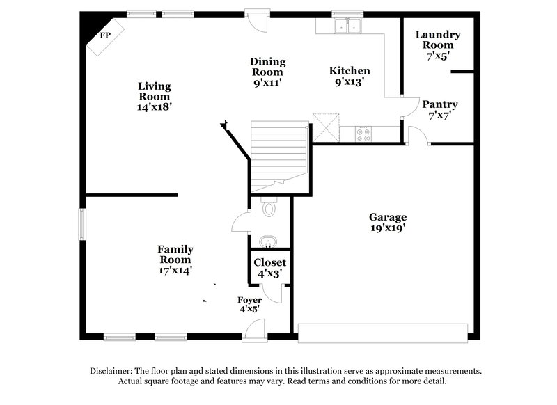 2,170/Mo, 12105 Brushfield Ln Fishers, IN 46037 Floor Plan View 2