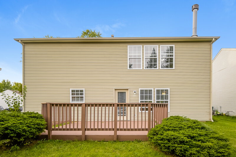 2,170/Mo, 12105 Brushfield Ln Fishers, IN 46037 Rear View