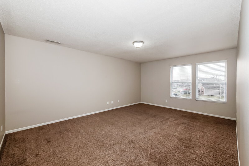 1,740/Mo, 2069 Prairie Sky Ln Greenwood, IN 46143 Main Bedroom View 2