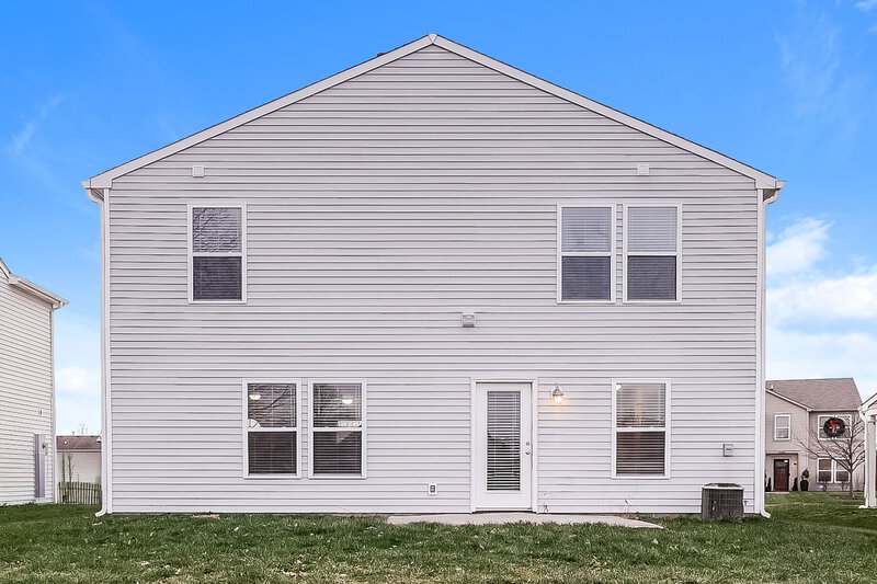 1,740/Mo, 2069 Prairie Sky Ln Greenwood, IN 46143 Rear View