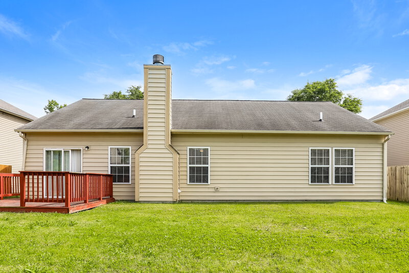 2,150/Mo, 9692 Stonewall Ln Avon, IN 46123 Rear View