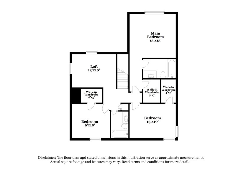 1,595/Mo, 5106 Sandy Forge Dr Indianapolis, IN 46221 Floor Plan View 2