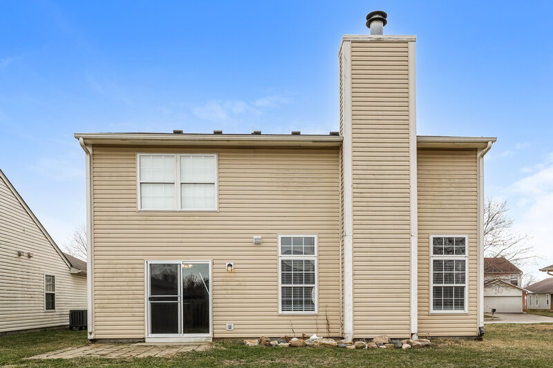 1,860/Mo, 5106 Sandy Forge Dr Indianapolis, IN 46221 Rear View