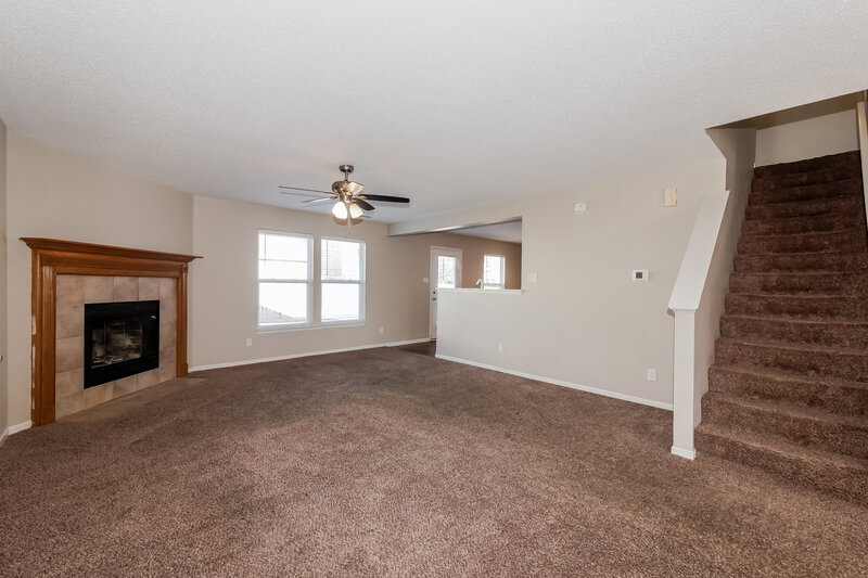 1,905/Mo, 10344 Carrington Way Indianapolis, IN 46234 Living Room View 2