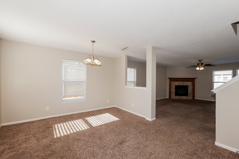 1,905/Mo, 10344 Carrington Way Indianapolis, IN 46234 Dining Room View 2