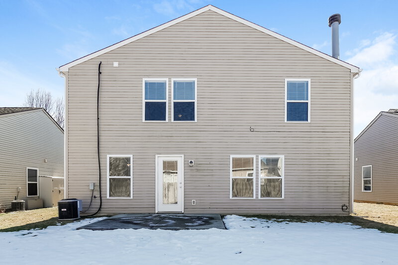 1,905/Mo, 10344 Carrington Way Indianapolis, IN 46234 Rear View