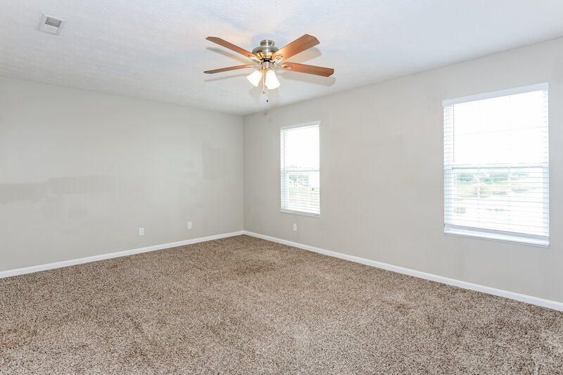 1,875/Mo, 6310 Lake Mead Dr Indianapolis, IN 46237 Main Bedroom View