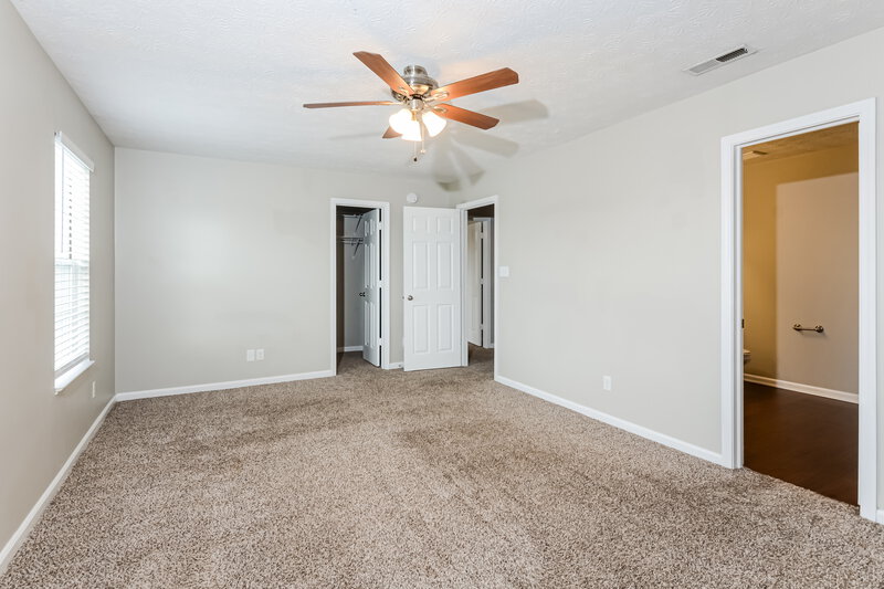 1,875/Mo, 6310 Lake Mead Dr Indianapolis, IN 46237 Main Bedroom View 2
